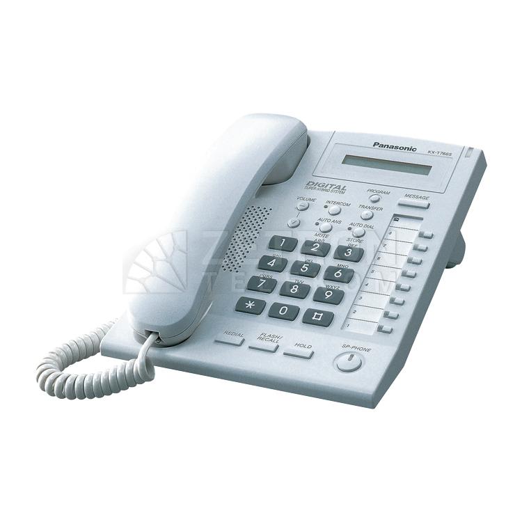 Panasonic KX-T7665 Белый | Системный телефон